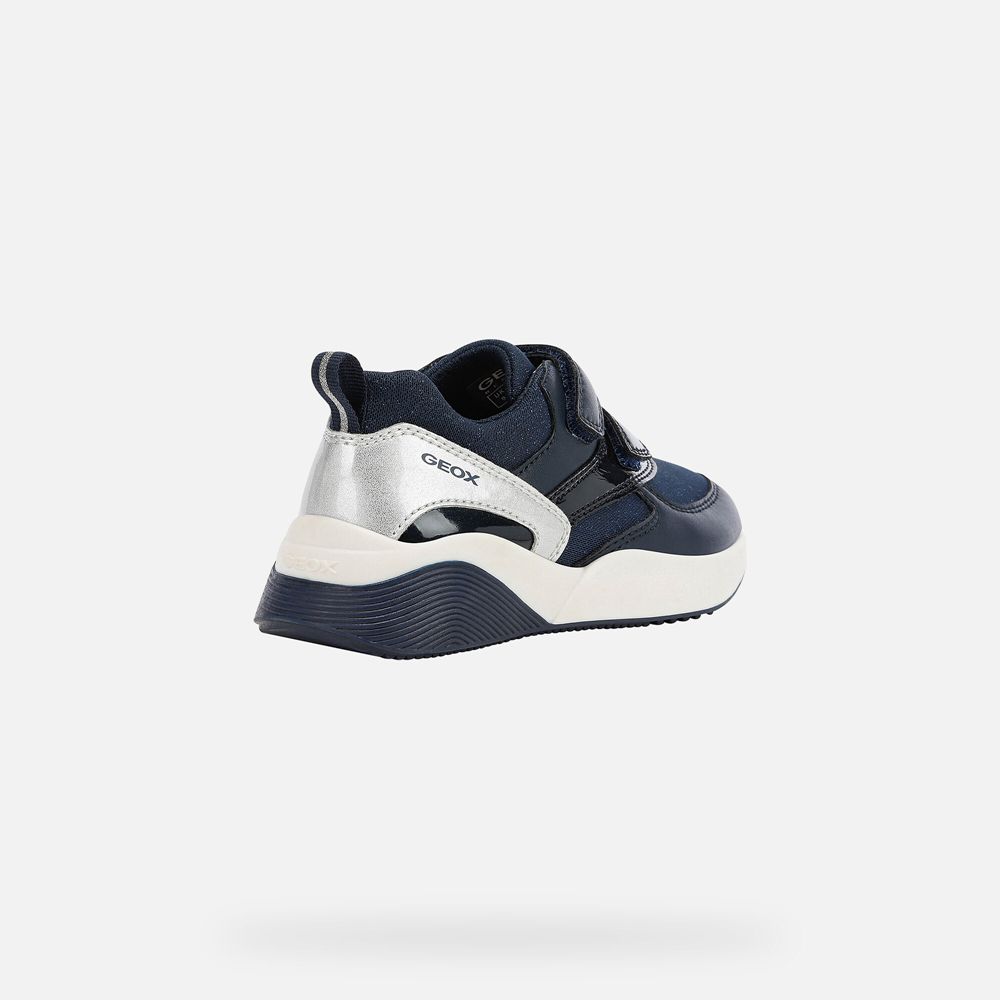 Geox Sneakers Navy Sinead - Geox Girls Shoes - XMARTI478